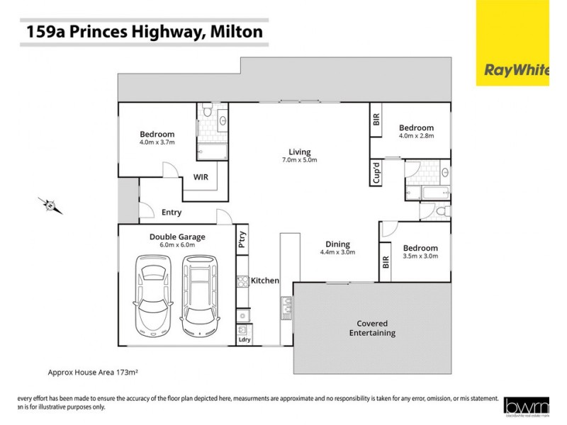 159a Princes Highway, Milton NSW 2538 Floorplan