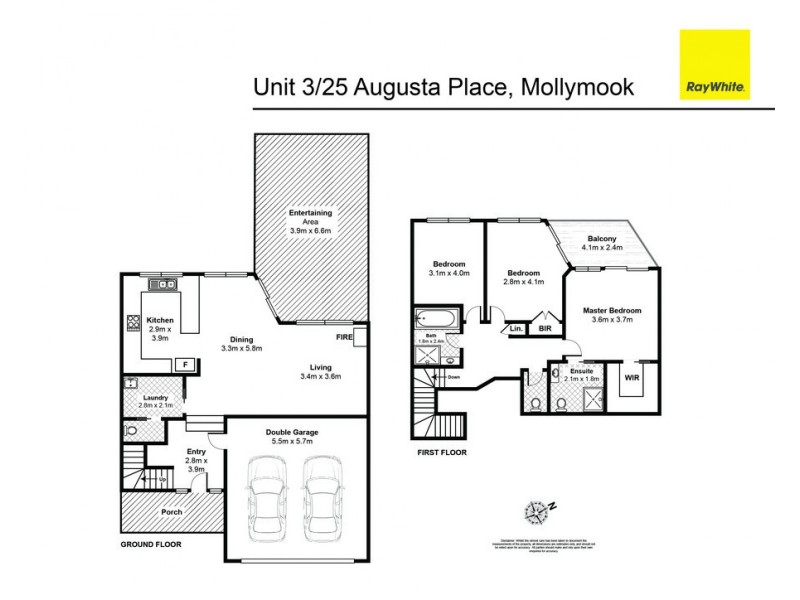 3/25 Augusta Place, Mollymook NSW 2539 Floorplan