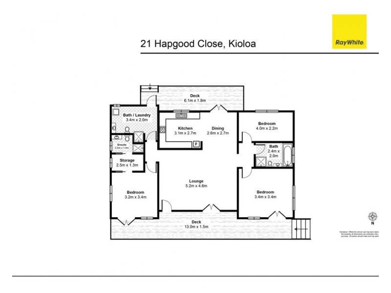 21 Hapgood Close, Kioloa NSW 2539 Floorplan