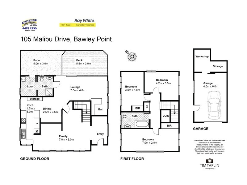 105 Malibu Drive, Bawley Point NSW 2539 Floorplan
