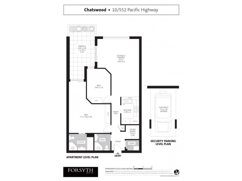 10/552 Pacific Highway, Chatswood NSW 2067 Floorplan