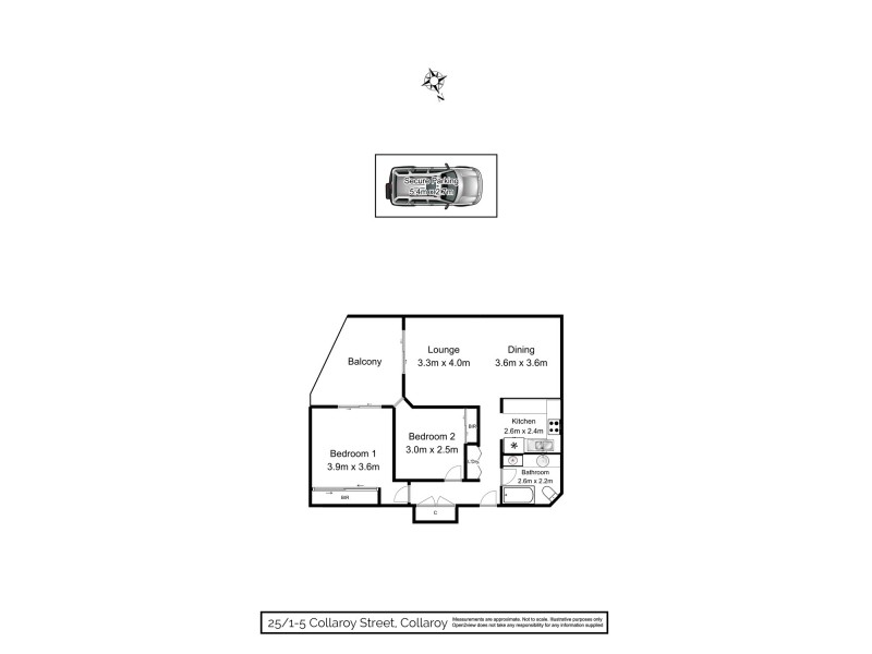 25/1 Collaroy Street, Collaroy NSW 2097 Floorplan
