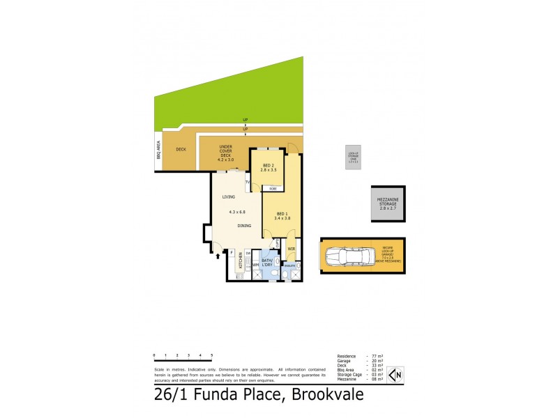 26/1-3 Funda Place, Brookvale NSW 2100 Floorplan