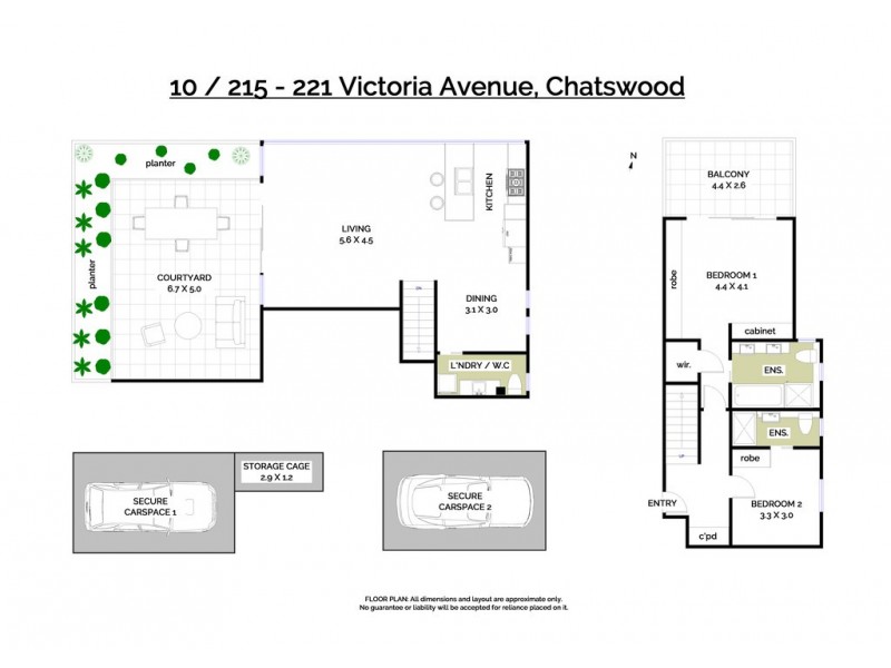 10/215-221 Victoria Ave, Chatswood NSW 2067 Floorplan