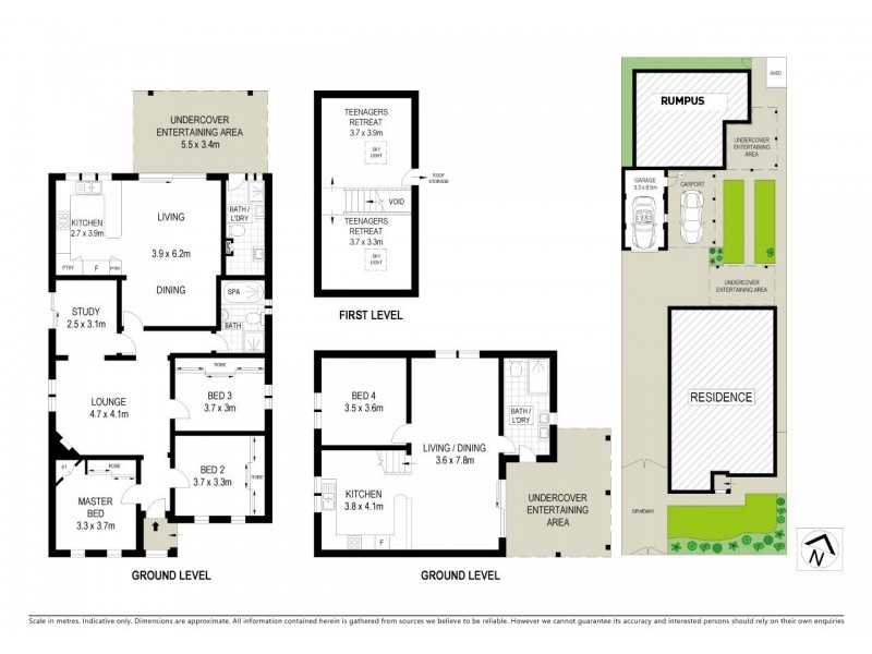 15 Strathmore Parade, Roseville NSW 2069 Floorplan