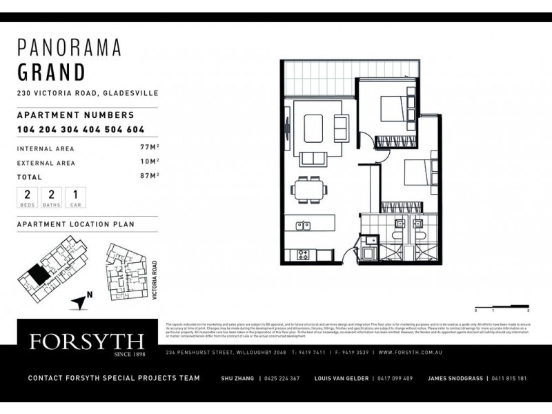 104/230 Victoria Road, Gladesville NSW 2111 Floorplan
