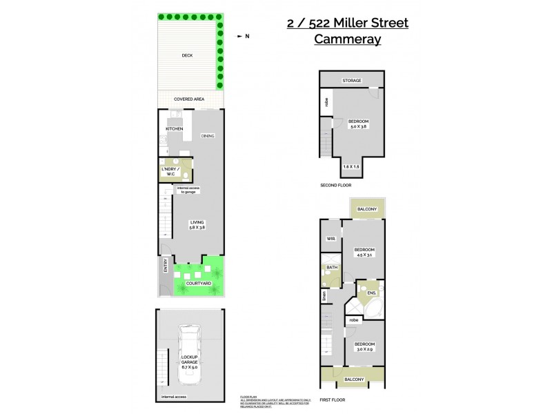 2/522 Miller Street, Cammeray NSW 2062 Floorplan