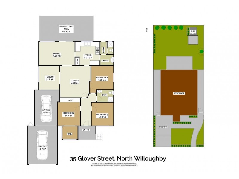 35 Glover Street, Willoughby North NSW 2068 Floorplan