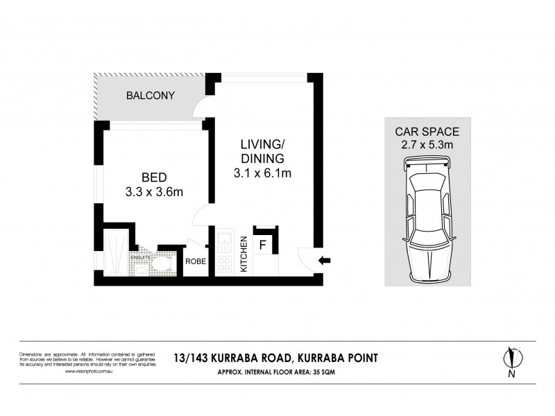 13/143 Kurraba Road, Kurraba Point NSW 2089 Floorplan