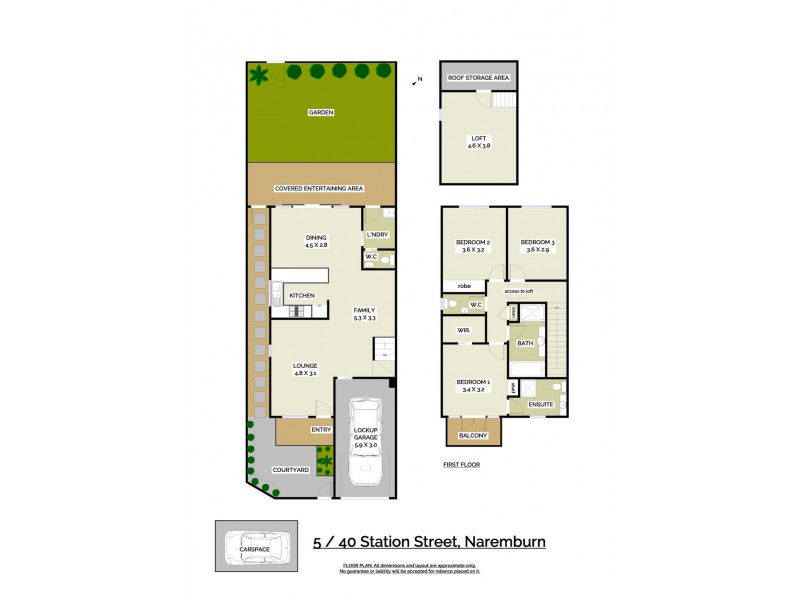 5/40 Station Street, Naremburn NSW 2065 Floorplan