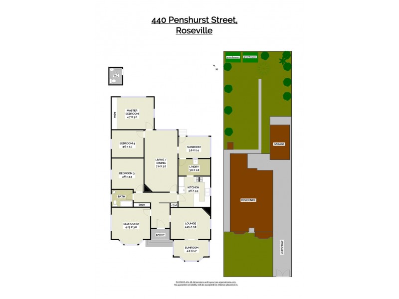 440 Penshurst Street, Roseville NSW 2069 Floorplan