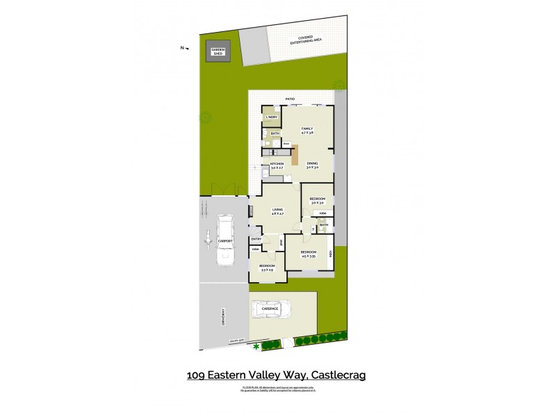 109 Eastern Valley Way, Castlecrag NSW 2068 Floorplan