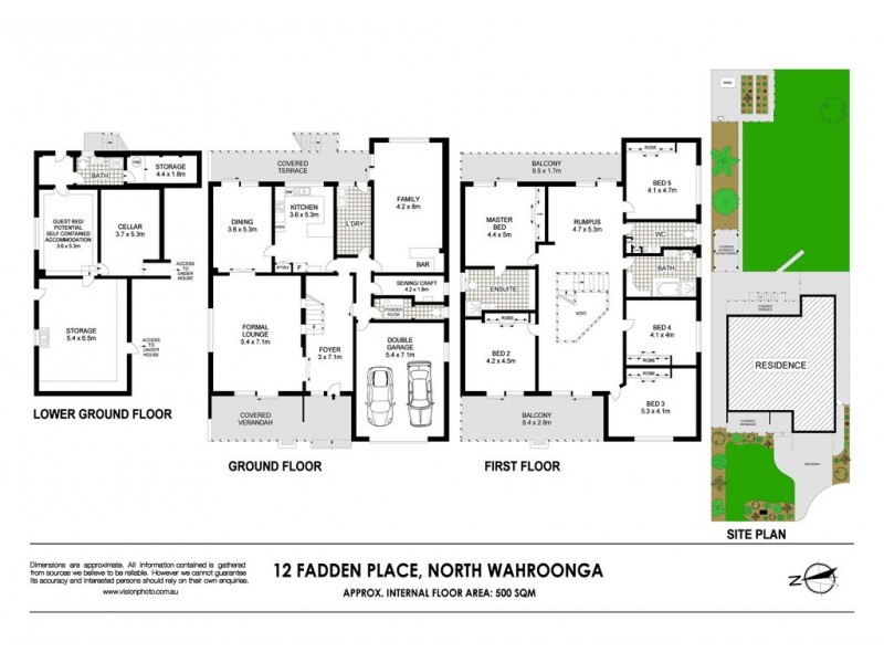 12 Fadden Place, Wahroonga NSW 2076 Floorplan