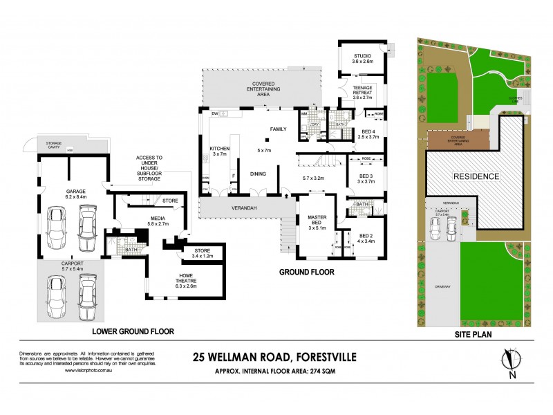 25 Wellman Road, Forestville NSW 2087 Floorplan