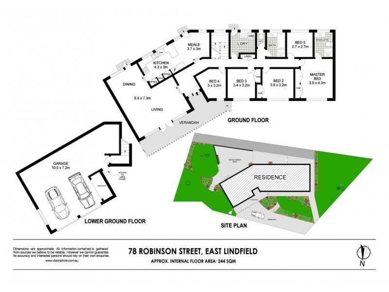 78 Robinson Street, East Lindfield NSW 2070 Floorplan