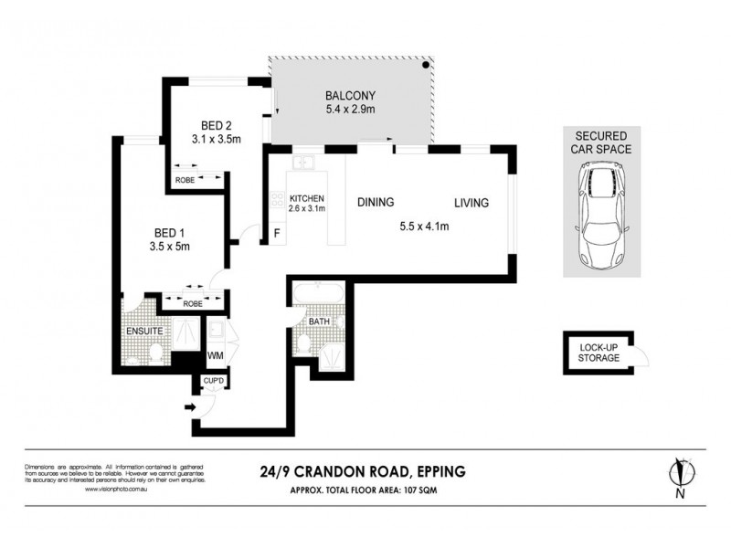 24/9 Crandon Road, Epping NSW 2121 Floorplan