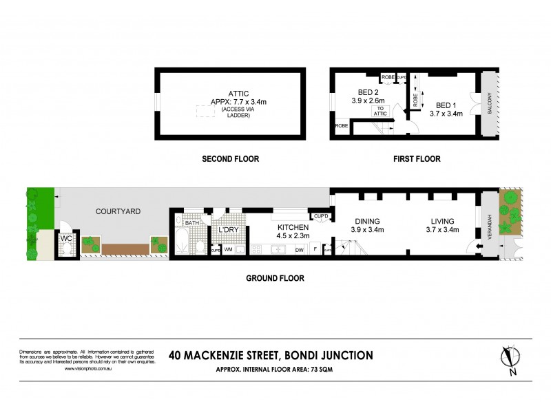 40 Mackenzie Street, Bondi Junction NSW 2022 Floorplan