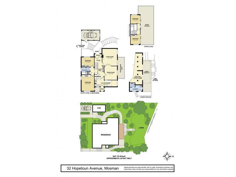 32 Hopetoun Avenue, Mosman NSW 2088 Floorplan