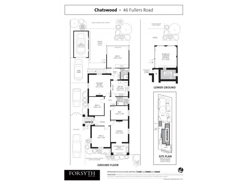 46 Fullers Road, Chatswood NSW 2067 Floorplan
