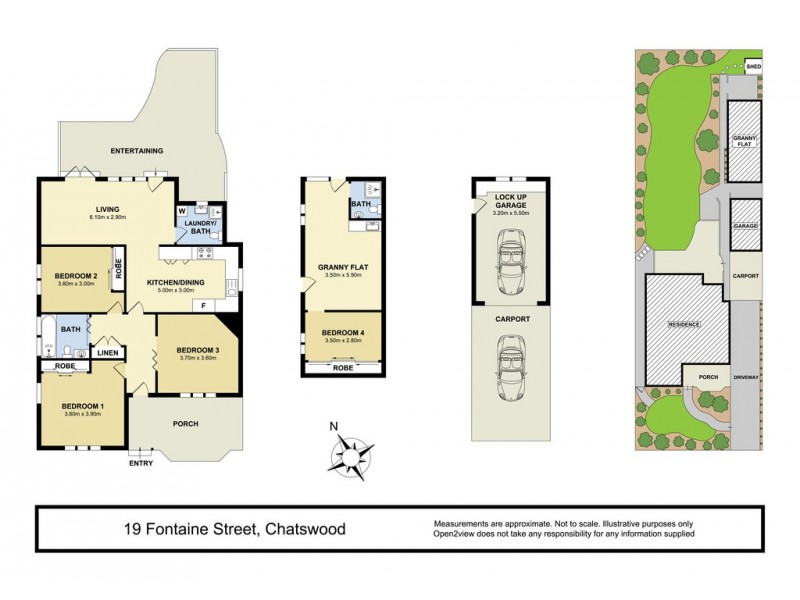 19 Fontaine Street, Chatswood NSW 2067 Floorplan