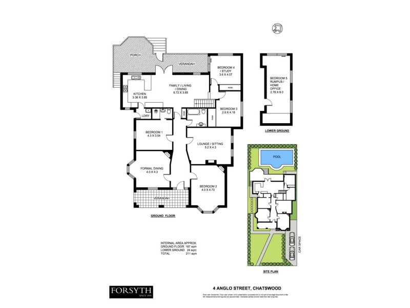 4 Anglo Street, Chatswood NSW 2067 Floorplan
