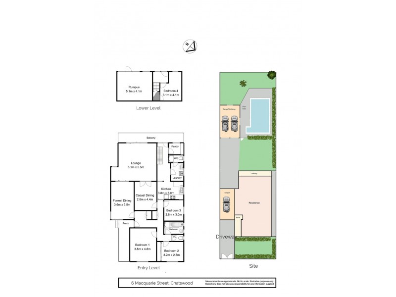 6 Macquarie Street, Chatswood NSW 2067 Floorplan