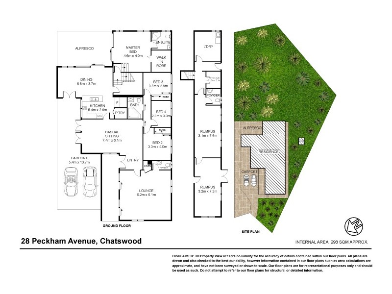 28 Peckham Avenue, Chatswood NSW 2067 Floorplan