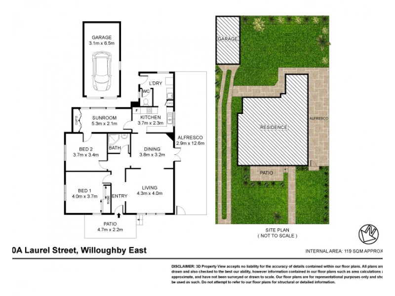 30A Laurel Street, Willoughby NSW 2068 Floorplan