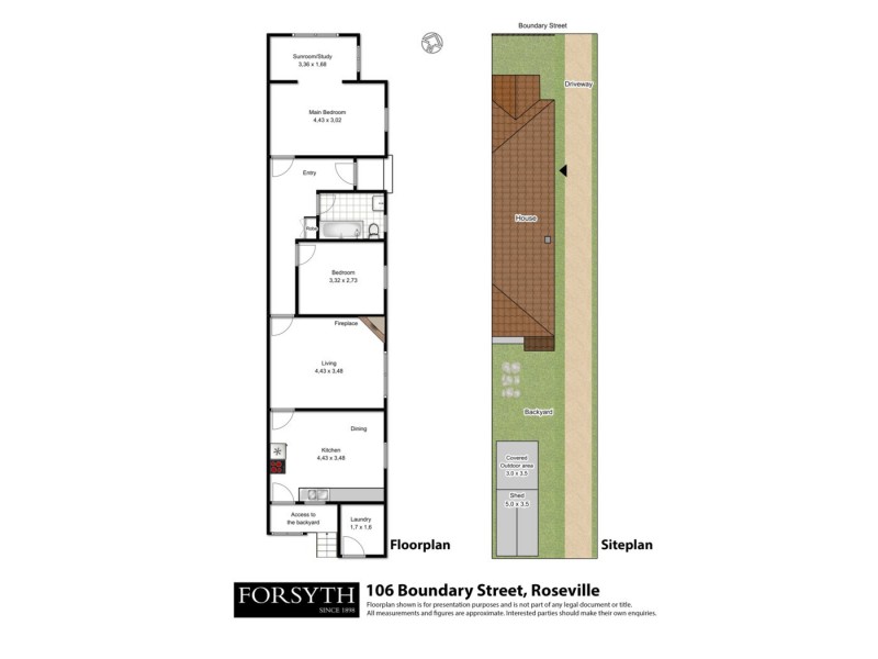 106 Boundary Street, Roseville NSW 2069 Floorplan