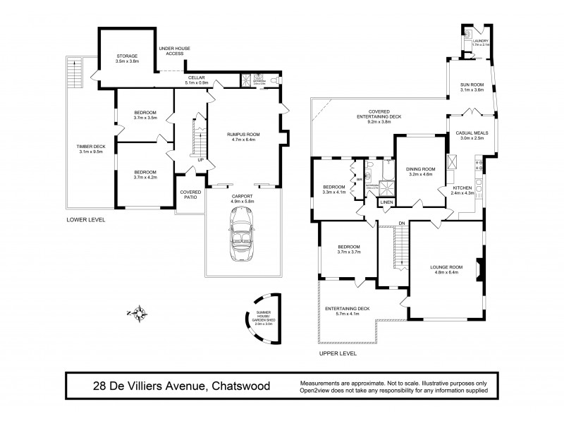 28 De Villiers Avenue, Chatswood NSW 2067 Floorplan