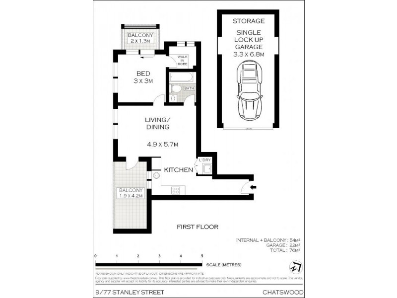 9/77 Stanley Street, Chatswood NSW 2067