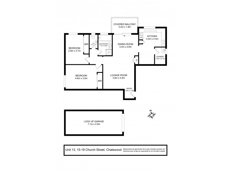 13/15-19 Church Street, Chatswood NSW 2067 Floorplan
