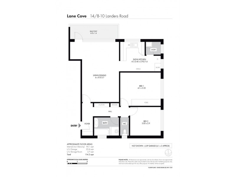 14/8-10 Landers Road, Lane Cove NSW 2066 Floorplan