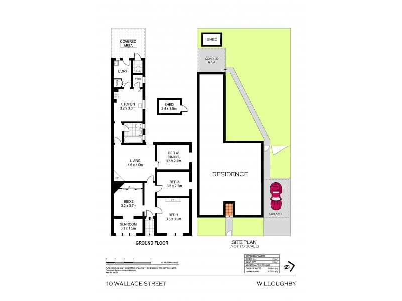 10 Wallace Street, Willoughby NSW 2068 Floorplan