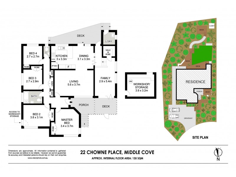 22 Chowne Place, Middle Cove NSW 2068 Floorplan