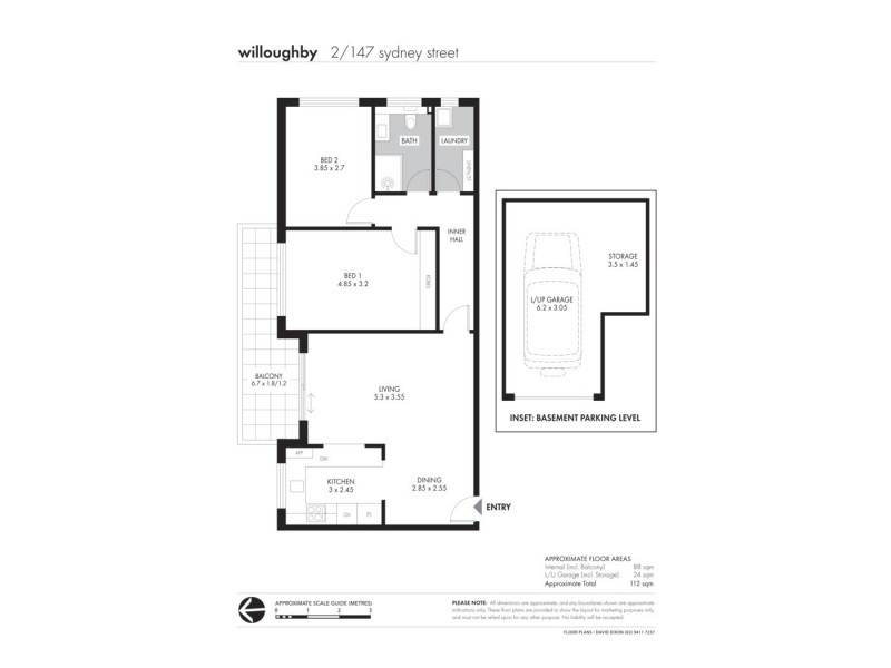 2/147 Sydney Street, Willoughby NSW 2068