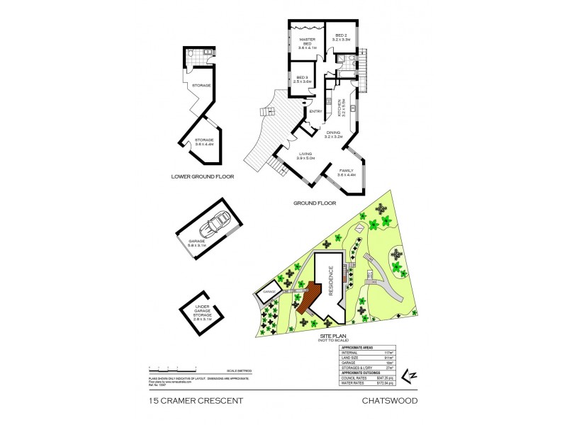 15 Cramer Crescent, Chatswood NSW 2067 Floorplan