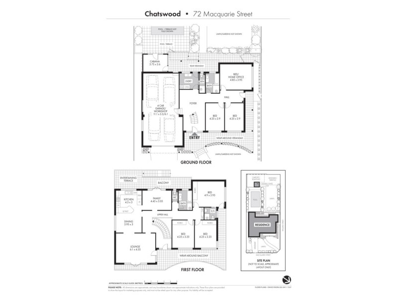 72 Macquarie Street, Roseville NSW 2069 Floorplan