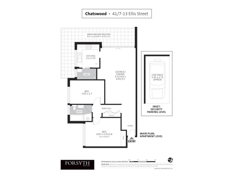 41/7 Ellis Street, Chatswood NSW 2067 Floorplan