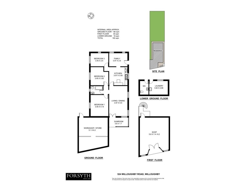 524 Willoughby Road, Willoughby NSW 2068 Floorplan