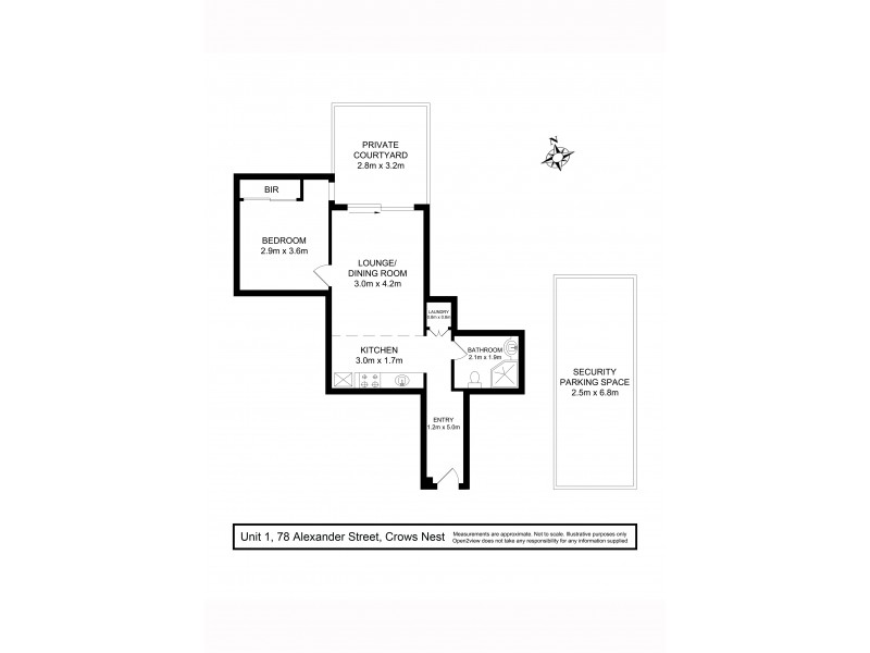 1/78-80 Alexander Street, Crows Nest NSW 2065