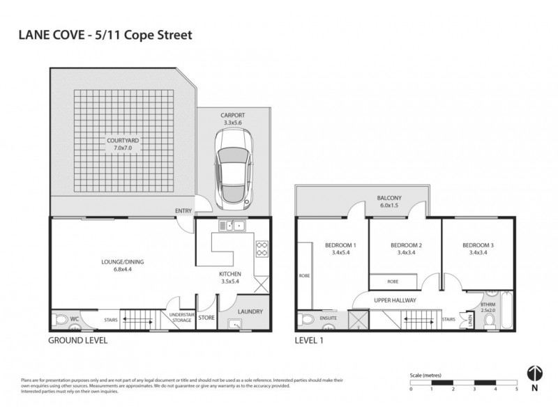 5/11-13 Cope St, Lane Cove NSW 2066 Floorplan