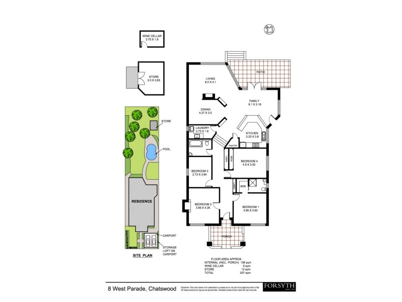 8 West Parade, Chatswood NSW 2067 Floorplan