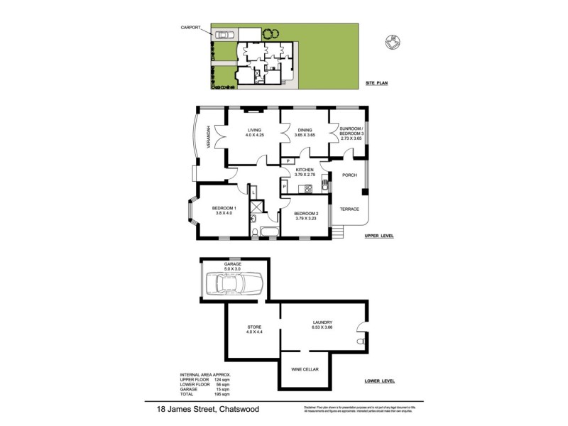 18 James Street, Chatswood NSW 2067 Floorplan