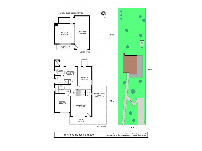 46 Clarke Street, Narrabeen NSW 2101 Floorplan