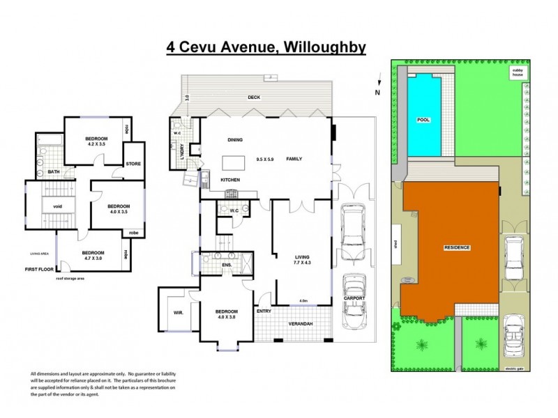 4 Cevu Avenue, Willoughby NSW 2068 Floorplan