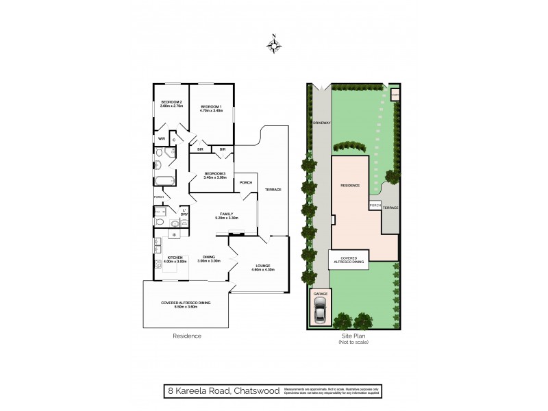 8 Kareela Road, Chatswood NSW 2067 Floorplan