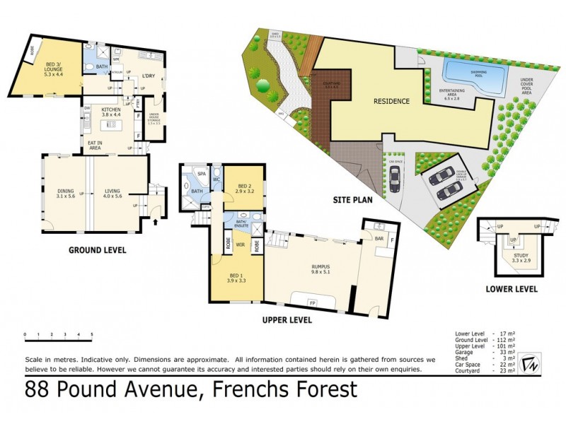 88 Pound Avenue, Frenchs Forest NSW 2086 Floorplan