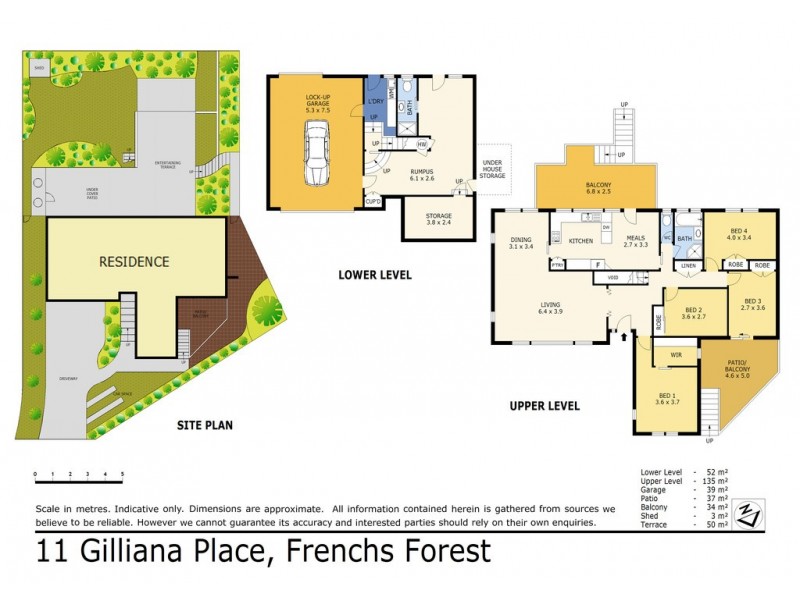 11 Gilliana Place, Frenchs Forest NSW 2086 Floorplan