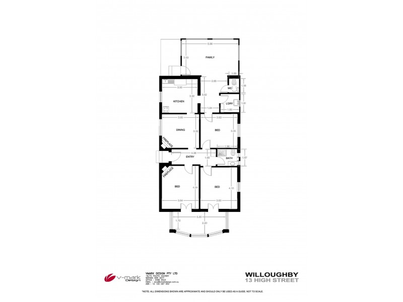 13 High Street, Willoughby NSW 2068 Floorplan